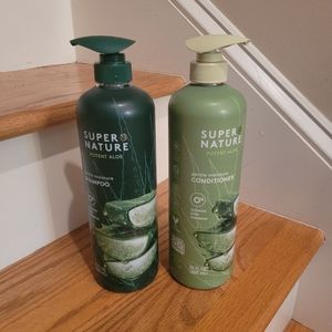 NEW Super Nature Potent Aloe Shampoo & Conditioner